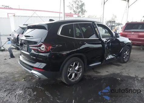 2024 BMW X3 Sdrive30I из США, поврежденный, VIN WBX47DP06RN284893